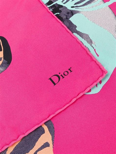 dior pink scarf|christian Dior silk scarf.